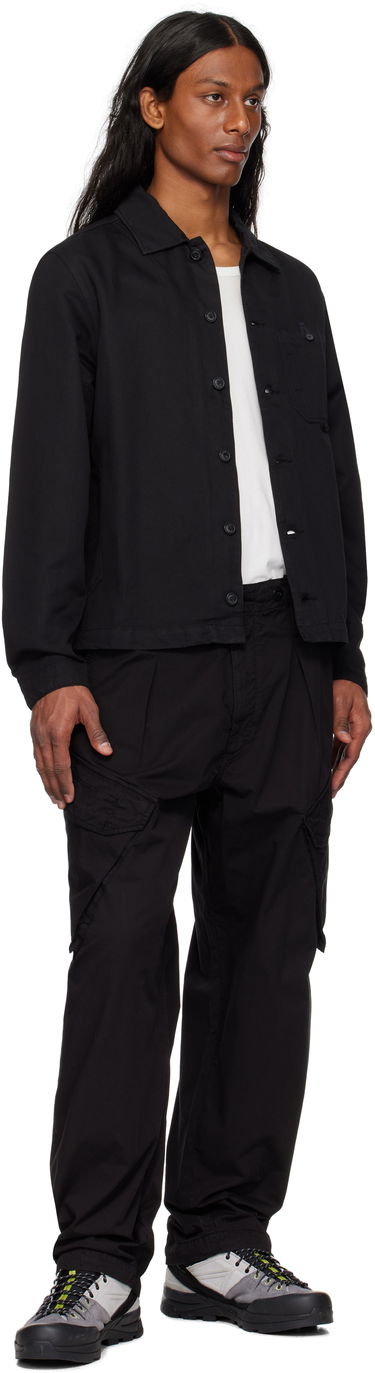 Cargo bukser C.P. Company C.P. Company Loose Cargo Gabardine Pants Sort | 18CMPA286A-110340O, 3