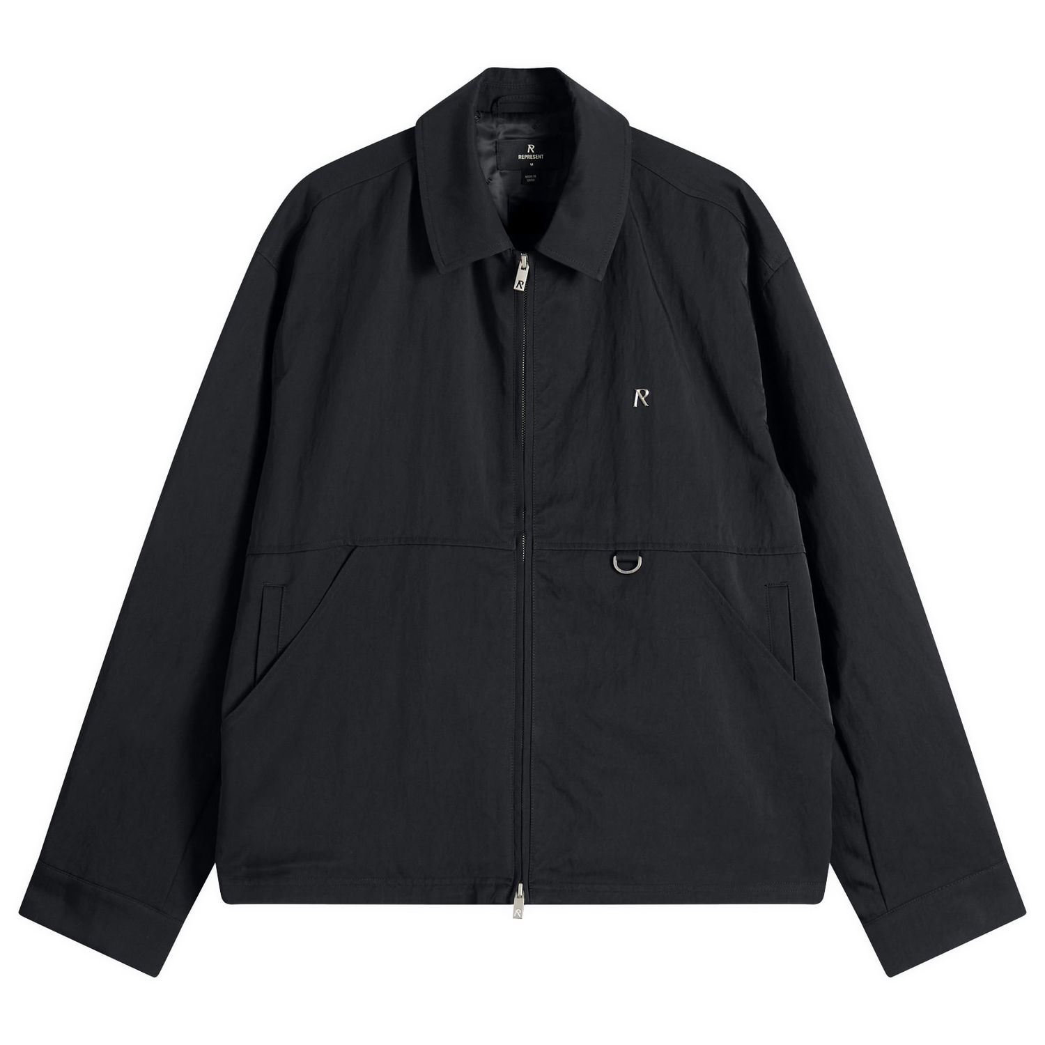 Skjorte Represent Clo Nylon Shirt Sort | MLM100110-01, 1