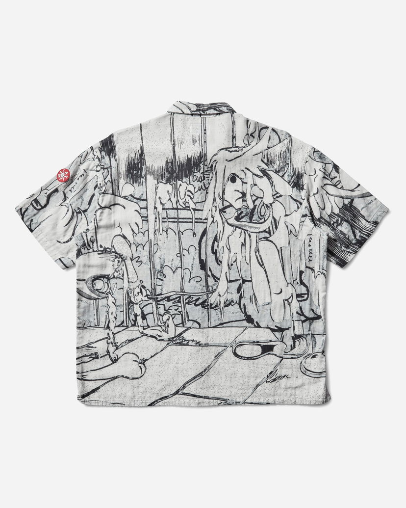 Skjorte Cav Empt ECPL Graphic Print Shirt Grå | CES28SH09 WHITE