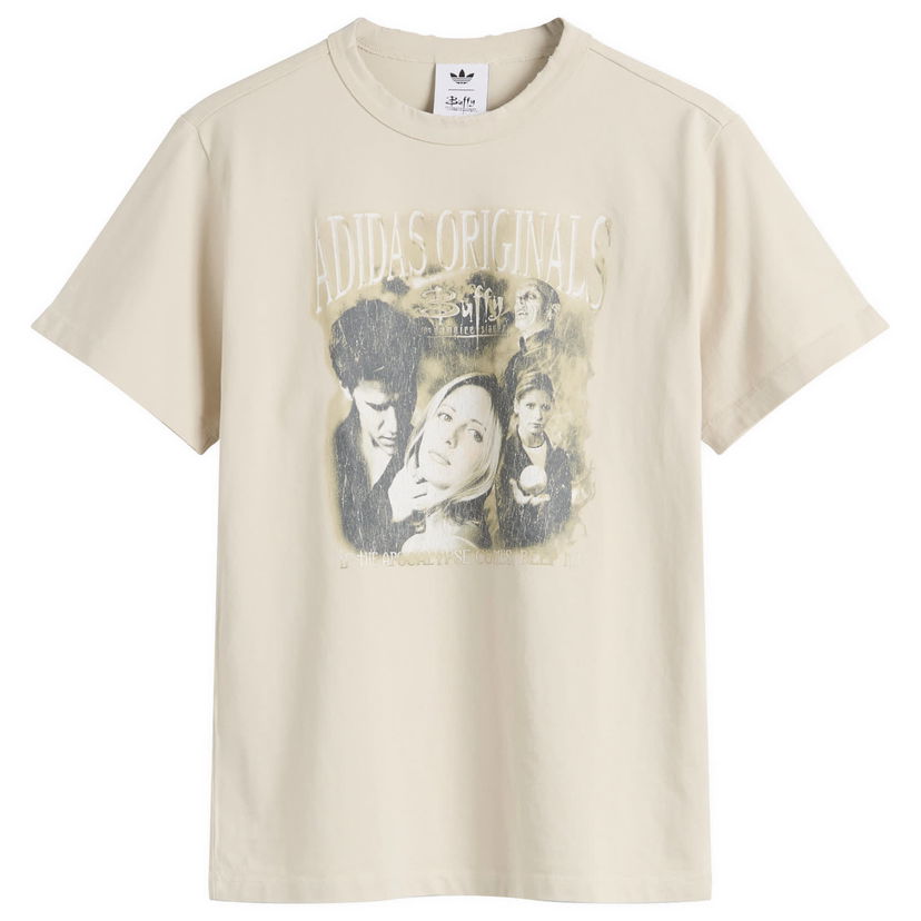 T-shirt adidas Originals Women's Buffy the Vampire Slayer Graphic T-Shirt Beige | JX1282