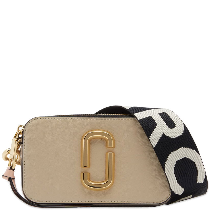 Håndtaske Marc Jacobs Marc Jacobs The Snapshot Crossbody Bag Beige | 2S3HCR500H03-241