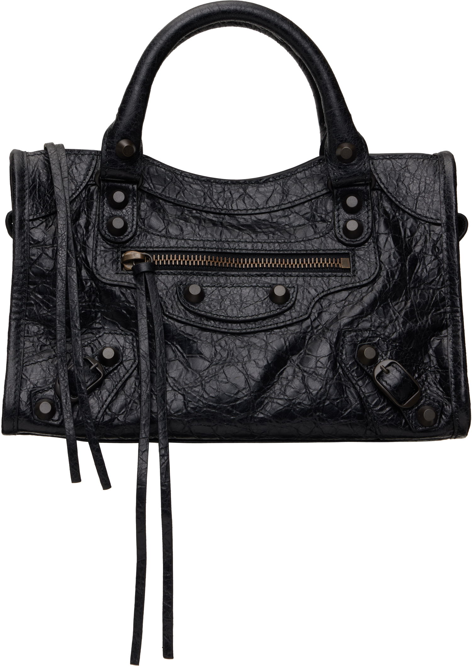 Håndtaske Balenciaga Mini City Bag Sort | 806395 2ABEK, 0