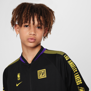 Træningsdragt Nike Los Angeles Lakers Starting 5 Dri-FIT Tracksuit Sort | FZ1196-010, 4