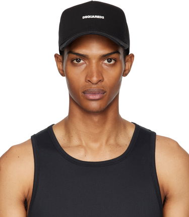 Kasket DSQUARED2 Dsquared2 Mini Logo Baseball Cap Sort | BCM0603_05C00001, 0