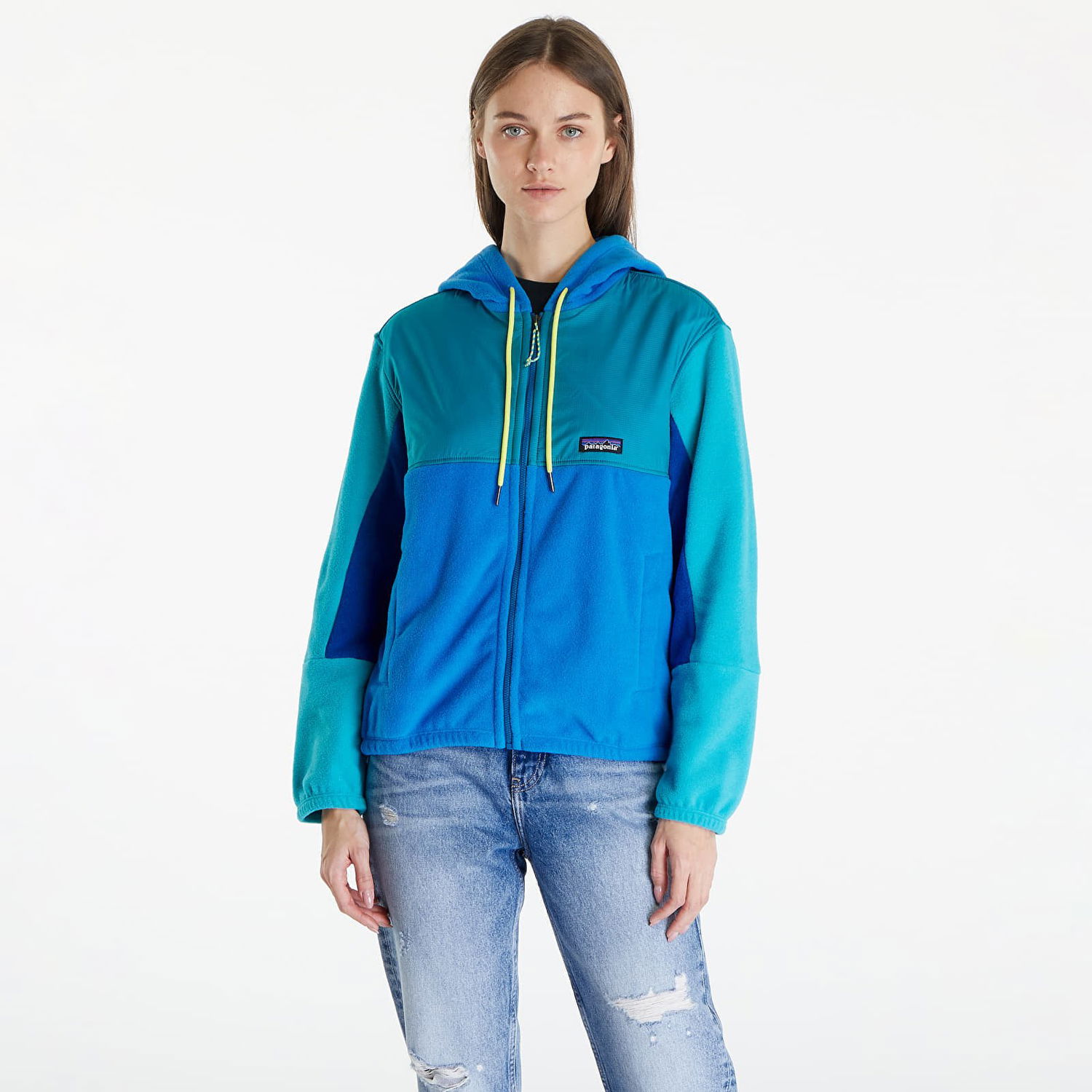 Sweatshirt Patagonia Microdini Hoodie Blå | 26270 VSLB, 0