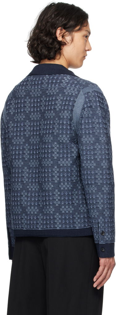 Sweater Paul Smith PS Paul Smith Geo Cotton Cardigan Blå | M2R-310Z-P22300-49, 2