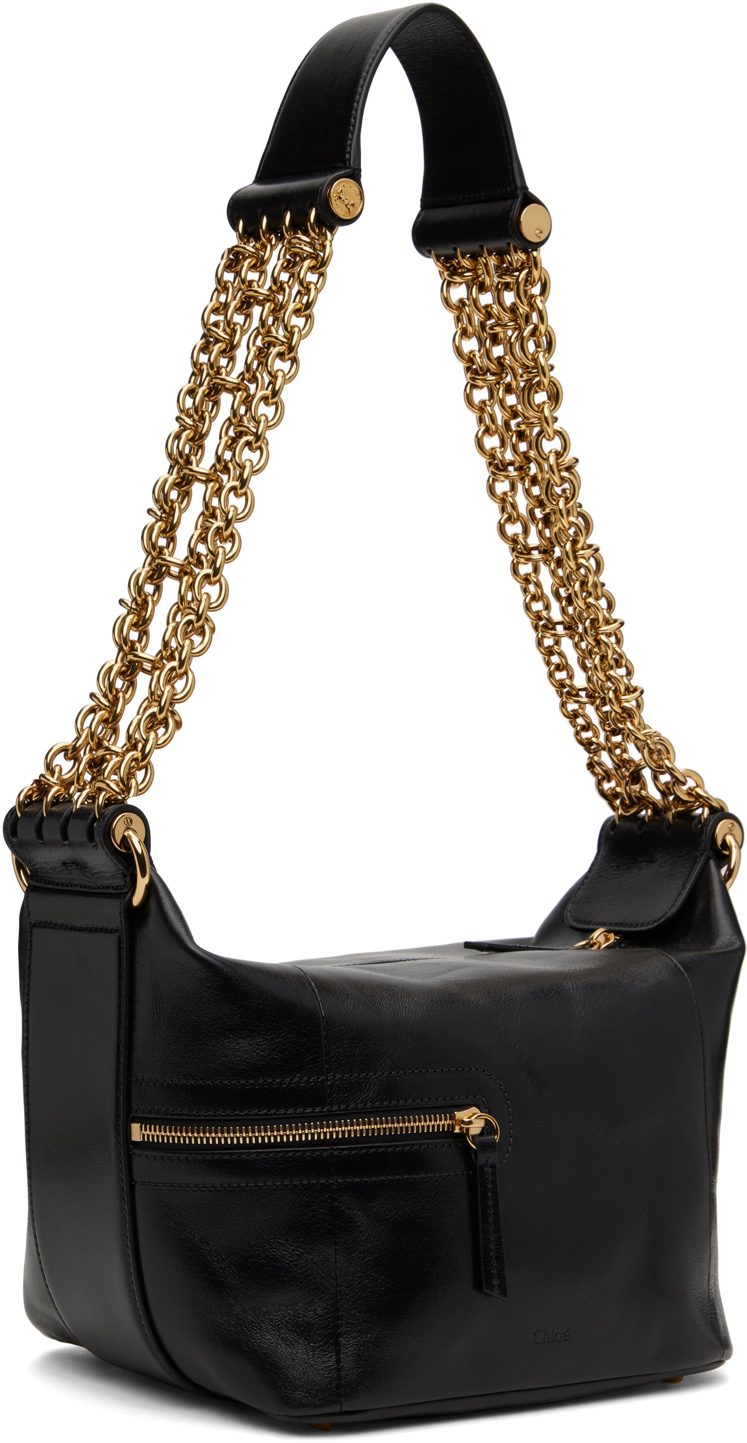 Håndtaske CHLOÉ Chloé Camera Chain Bag Sort | CHC25SS418N83, 1