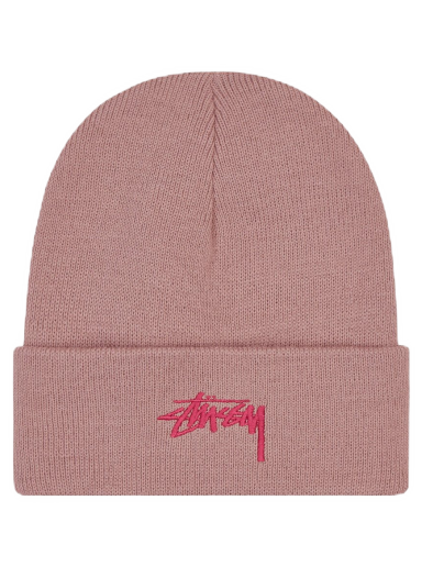 Beanie Stüssy Stock Cuff Beanie Lyserød | 1321020S LAVE
