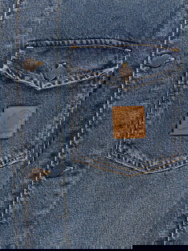 Skjorte Carhartt WIP Denim Shirt Jacket Blå | I034735014Q, 2