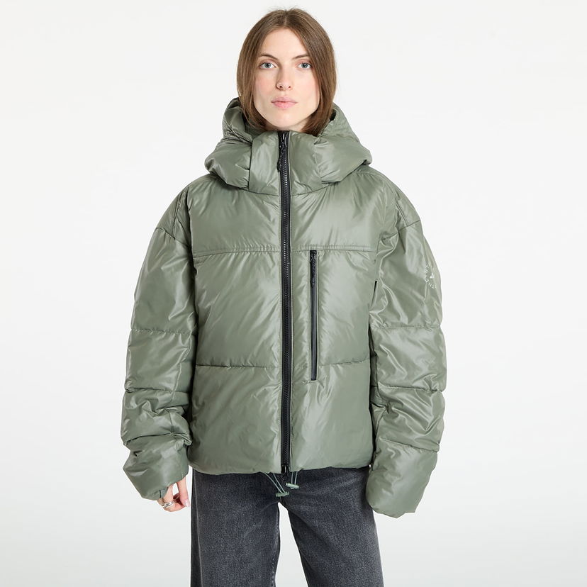 Puffer jakke adidas Performance Stella McCartney Padded Winter Jacket Grøn | JX4339