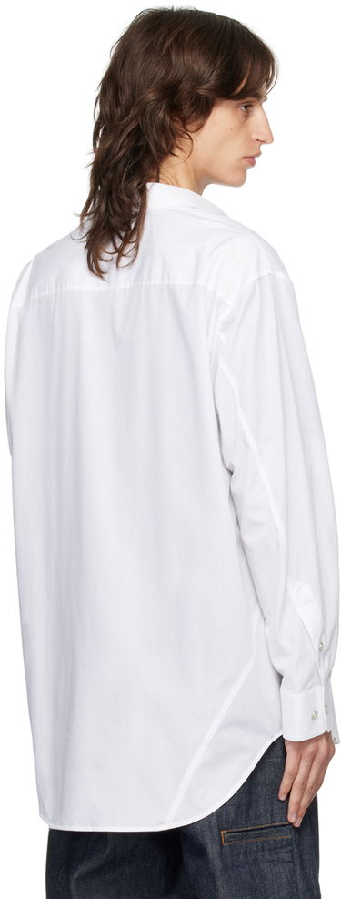 Skjorte Helmut Lang Helmut Lang Apex Oversized Shirt Hvid | O06HM599, 2