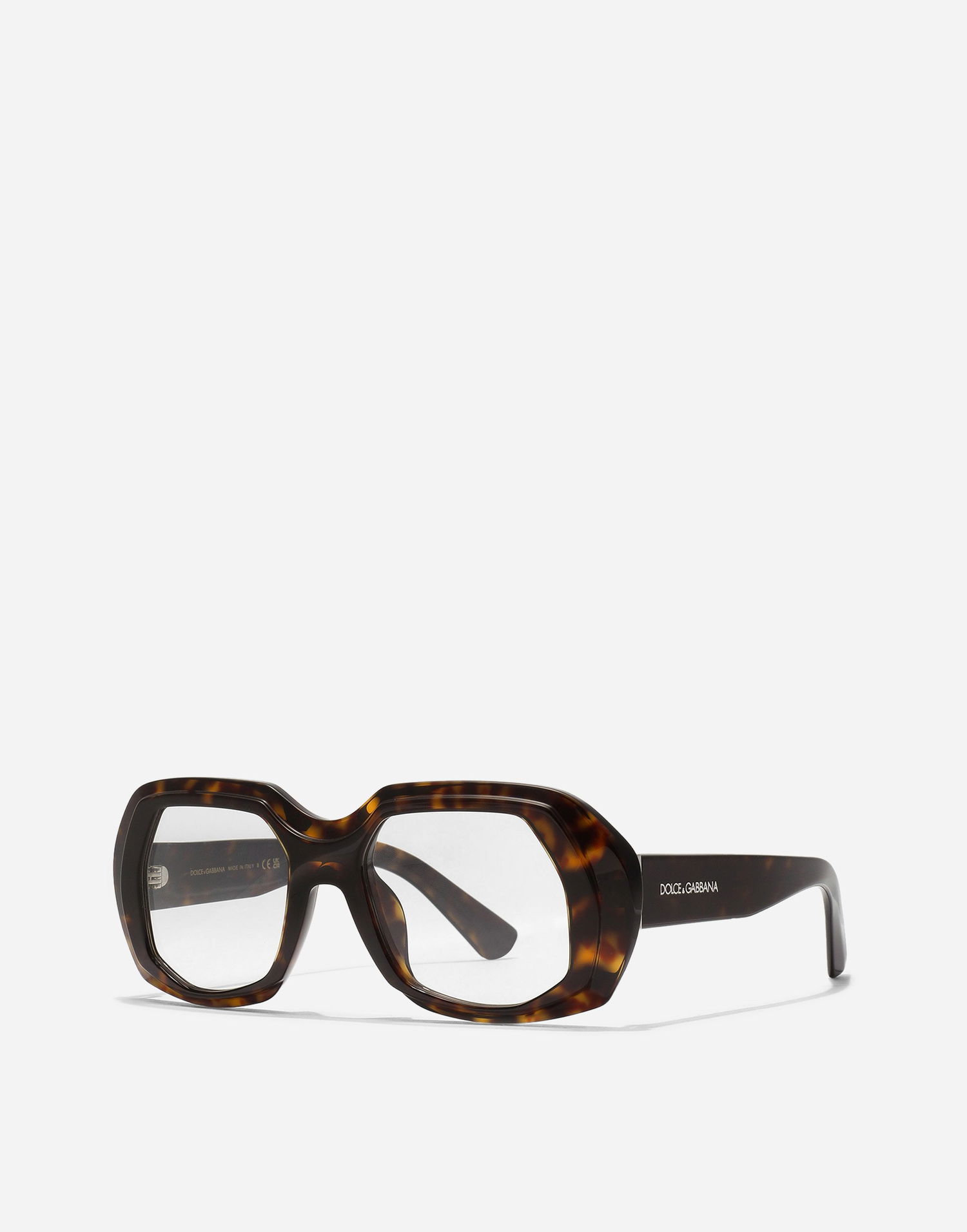 Solbriller Dolce & Gabbana Dna Geometric Frame Sunglasses Brun | VG4530VP21W9V000, 1