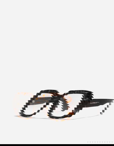 Solbriller Dolce & Gabbana Dna Geometric Frame Sunglasses Brun | VG4530VP21W9V000, 1