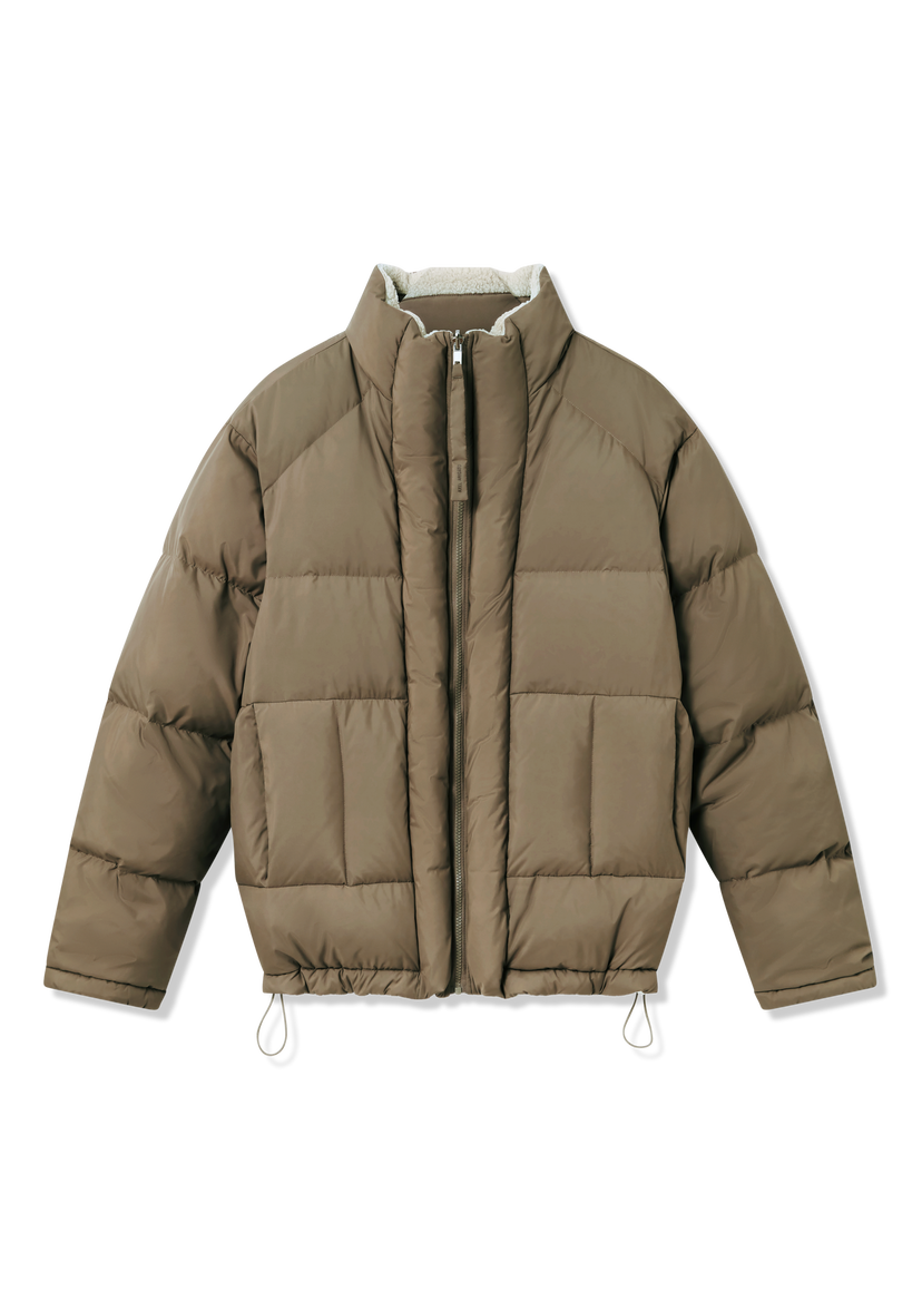 Puffer jakke AXEL ARIGATO Lodge Reversible Puffer Jacket Brun | A3133002