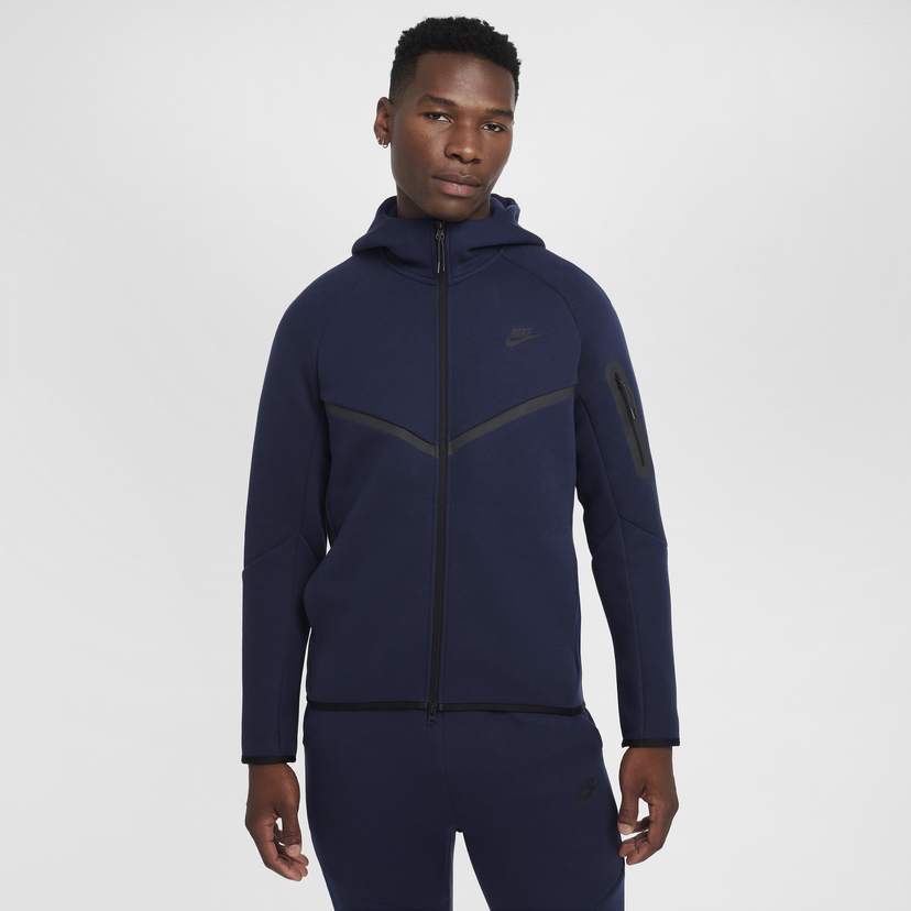 Sweatshirt Nike Tech Windrunner Hoodie With Zipper Blå | HV0949-451