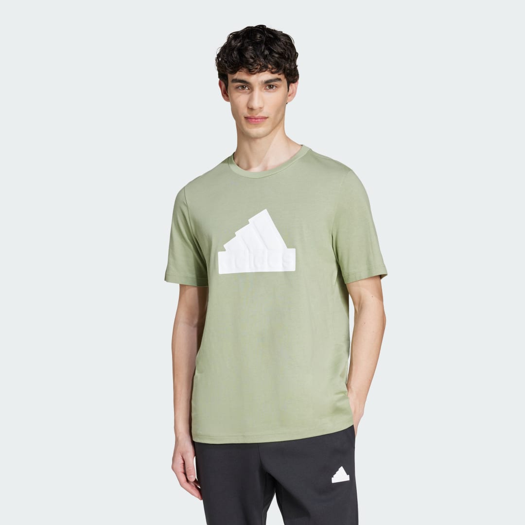 T-shirt adidas Performance Future Icons Badge of Sport Tee Grøn | IY7716, 0
