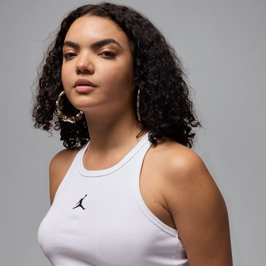 Tanktop Jordan Jordan Essentials Crop Tank Top Hvid | HF9474-100, 4