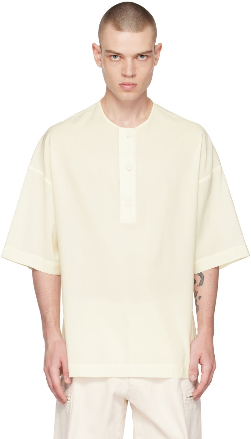 T-shirt Emporio Armani Emporio Armani Vented T-Shirt Beige | D41FA5 D1200 101