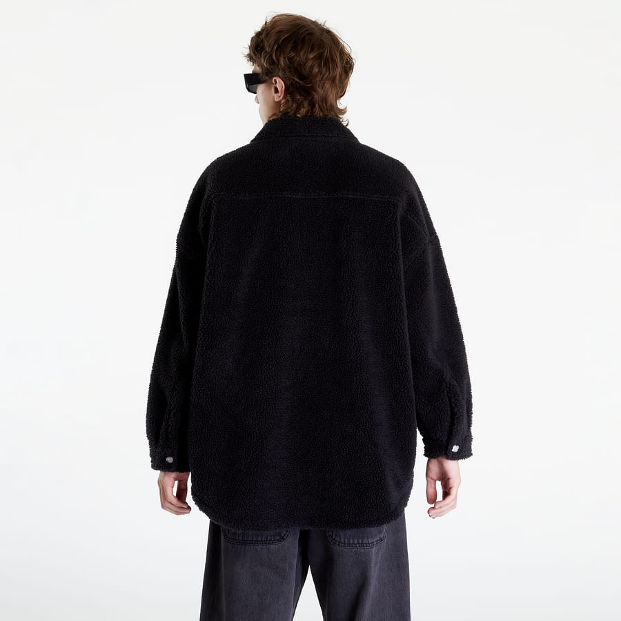 Jakke Tommy Hilfiger Jacket Oversized Sherpa Sort | DW0DW14458 BDS, 1