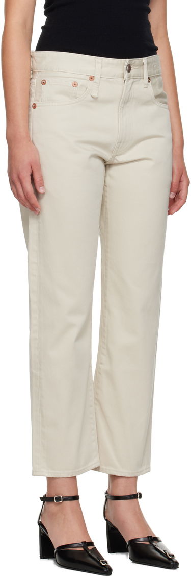 Jeans R13 R13 Romeo Straight-Leg Jeans Beige | R13WD103-D338A, 1