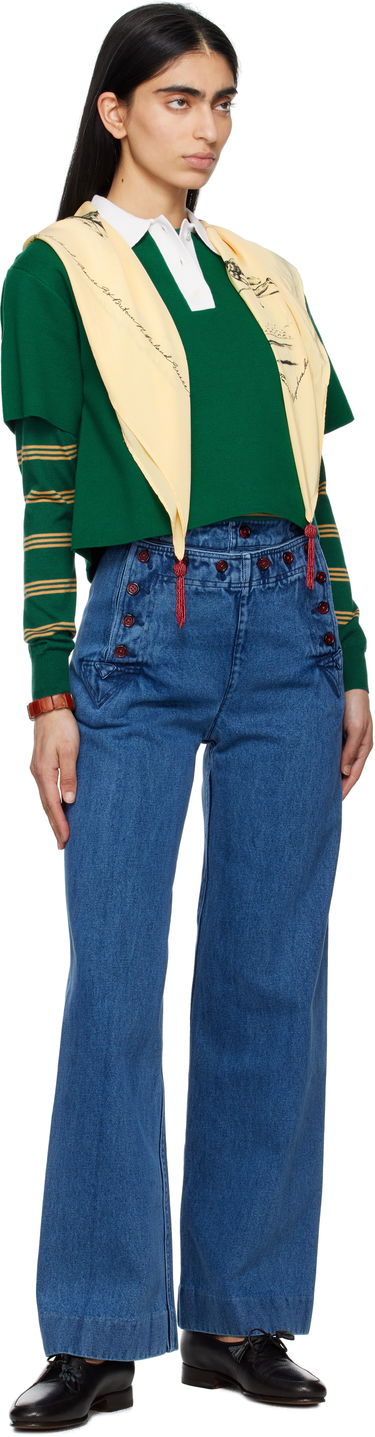 Jeans Bode Bode Sailor Jeans Blå | WRS25BT056, 3