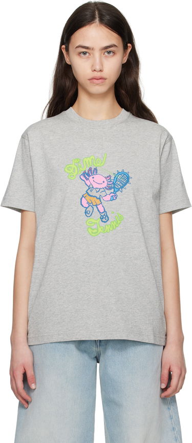 T-shirt Dime Dime Axolotl Graphic T-Shirt Grå | DIME2SP2551GRY, 0
