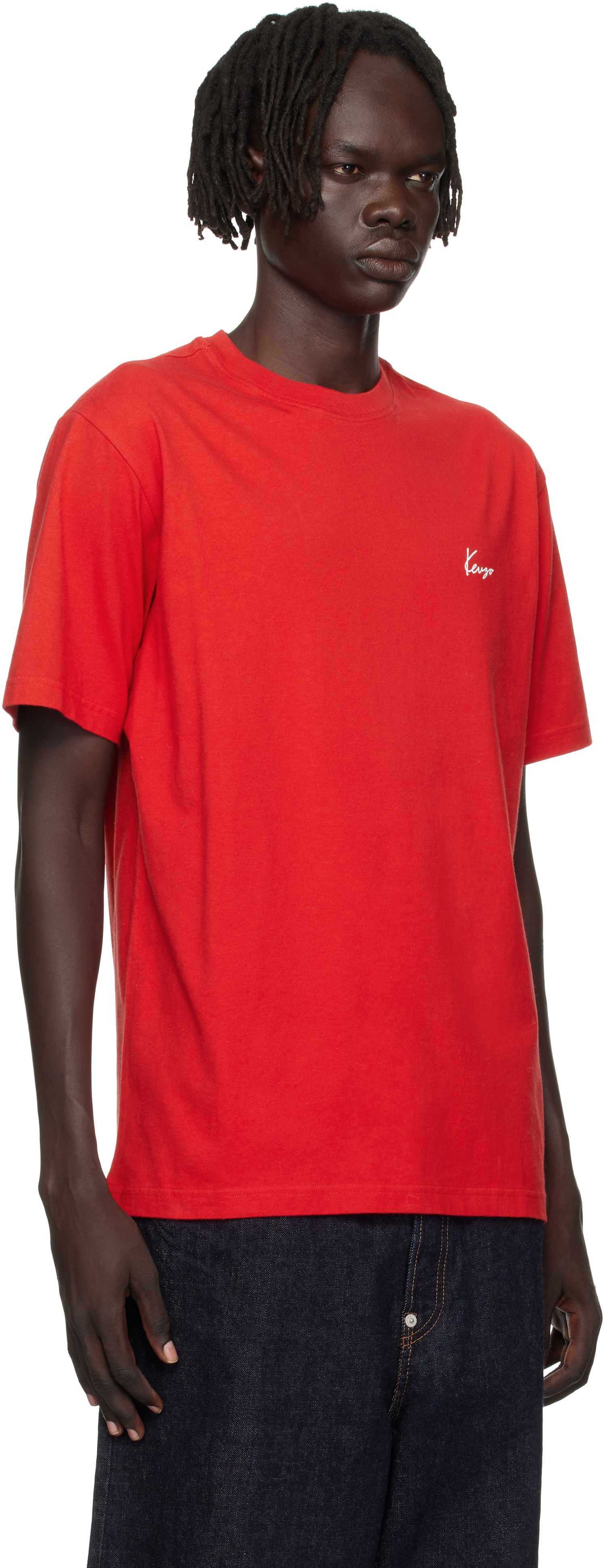 T-shirt KENZO Kenzo 'KENZO Archive Bouquet' T-Shirt Rød | FF65TS2604SG, 1