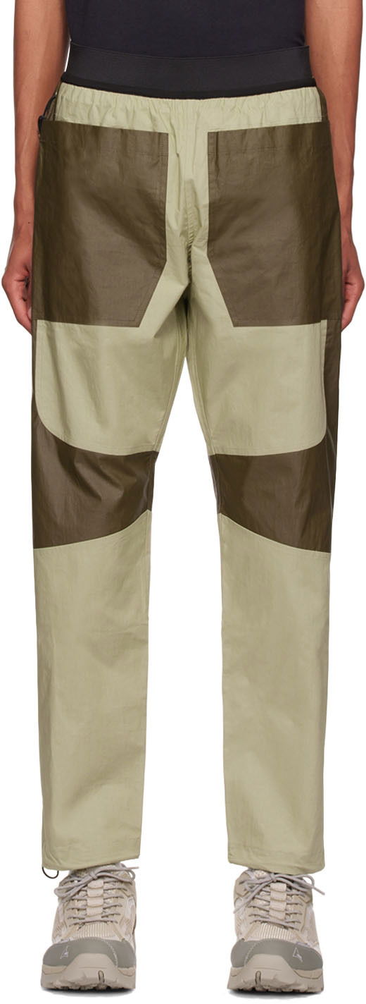 Cargo bukser Ranra Acrylic Trousers Grøn | AMSS22PA091050360036