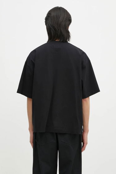 T-shirt VETEMENTS Oval Logo Cropped Boxy T-Shirt Sort | UA66TR600BB, 2