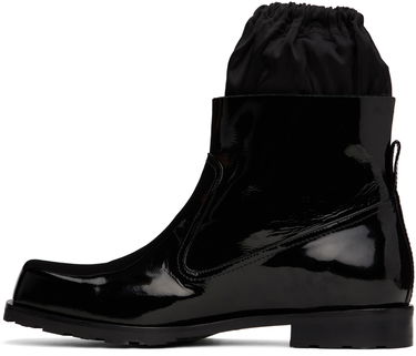 Tøj We11done We11done Enamel Boots Sort | WD-AO3-22-435-M-BK, 2