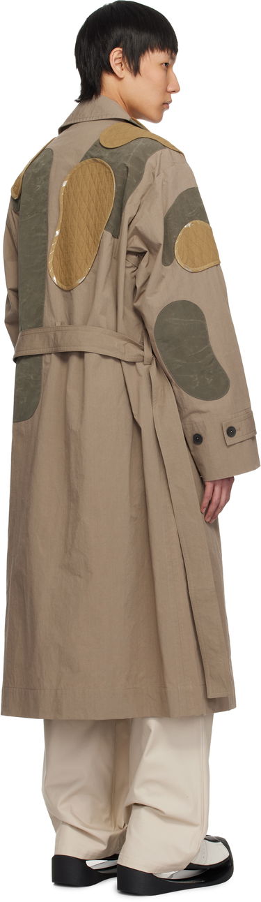 Trenchcoat Craig Green Craig Green Utility Patch Trench Coat Brun | CGSS25CWOLCO21, 2