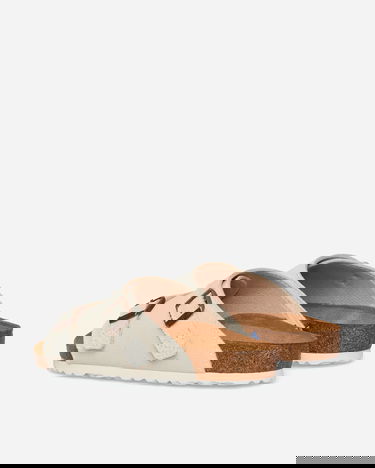 Sneakers og sko Birkenstock Zürich Suede Canvas Sandals Hvid | 1028800, 4