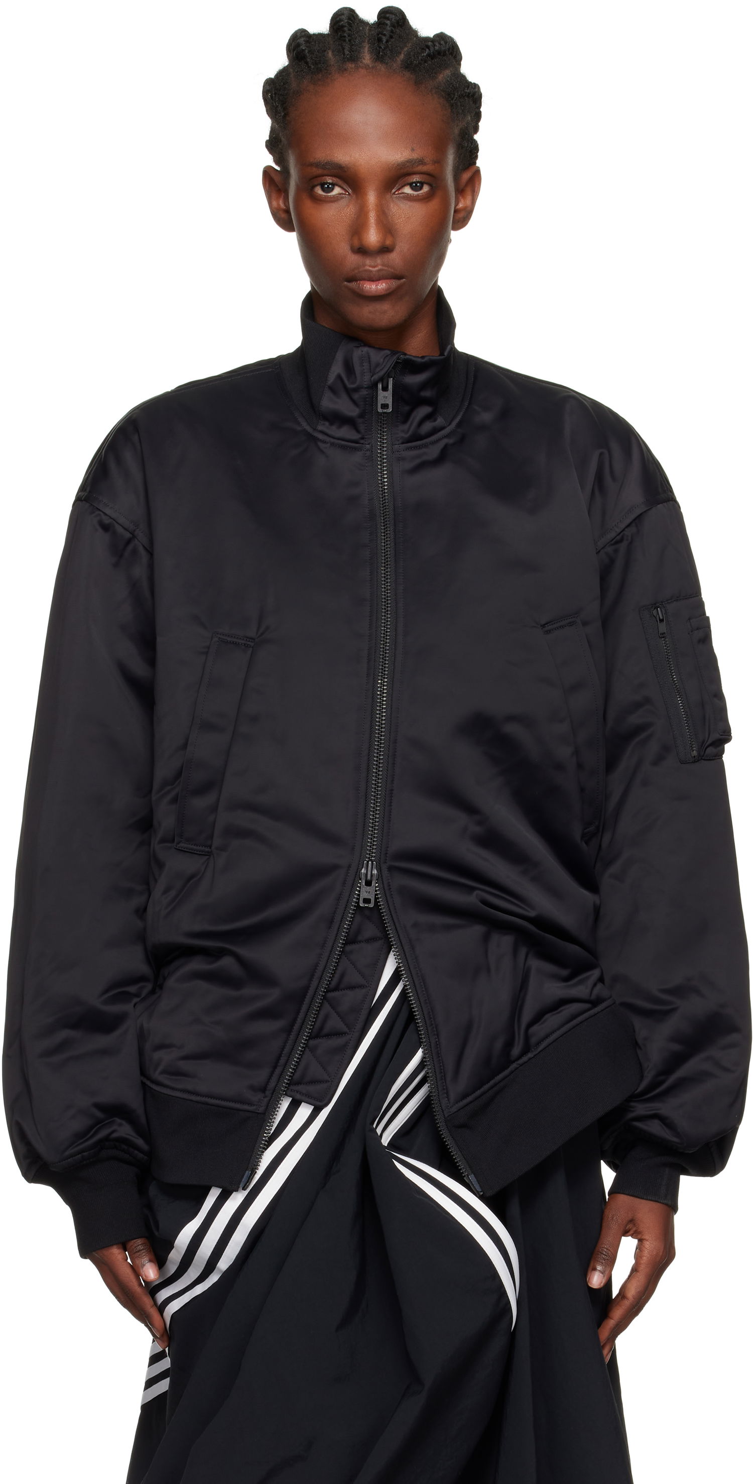 Bomberjakke Y-3 Y-3 Bomber Jacket Sort | JX2292, 0