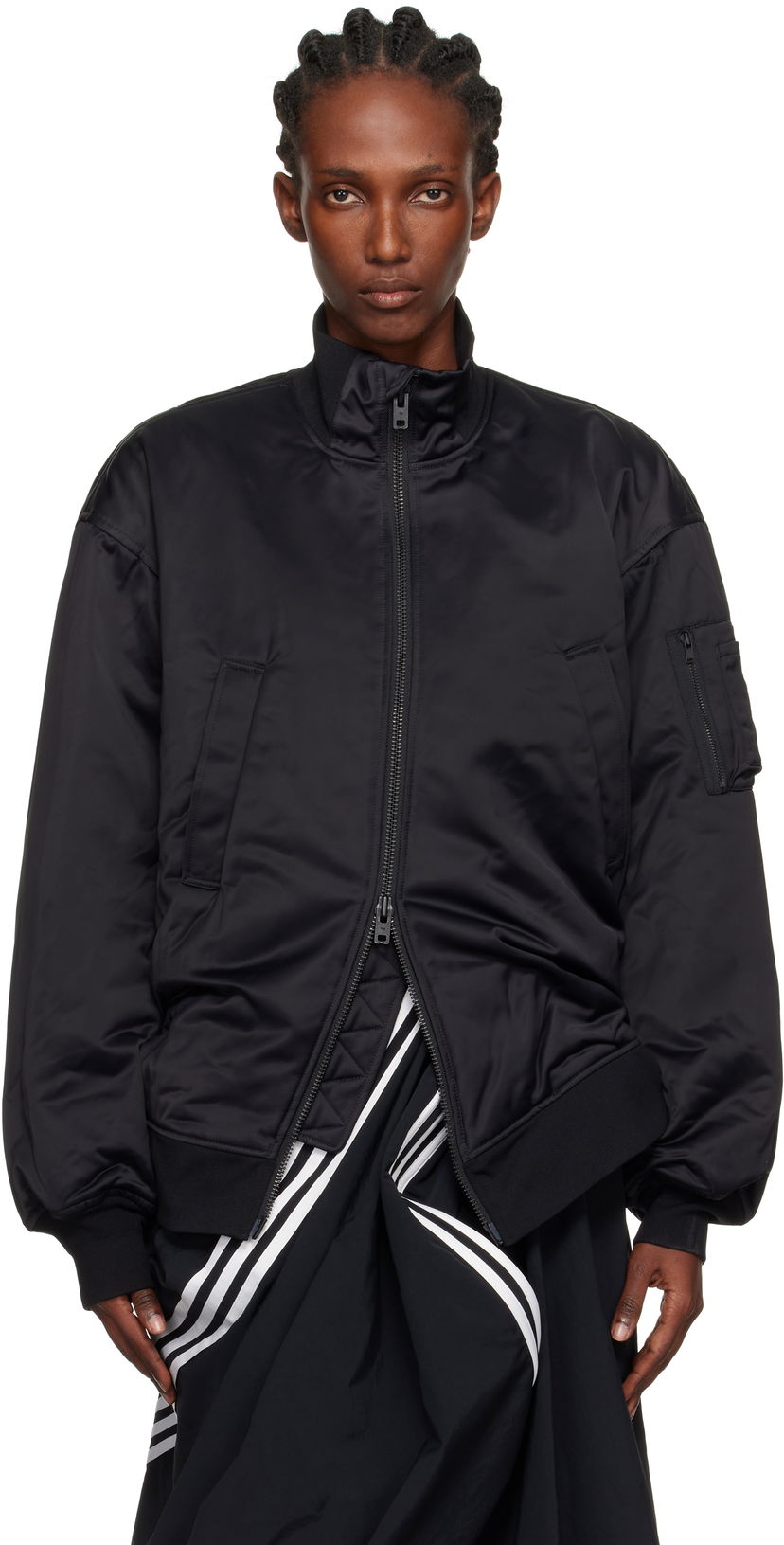 Bomberjakke Y-3 Y-3 Bomber Jacket Sort | JX2292