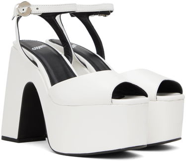 Sneakers og sko Coperni Bridge Platform Sandals Hvid | COPSH14463, 3