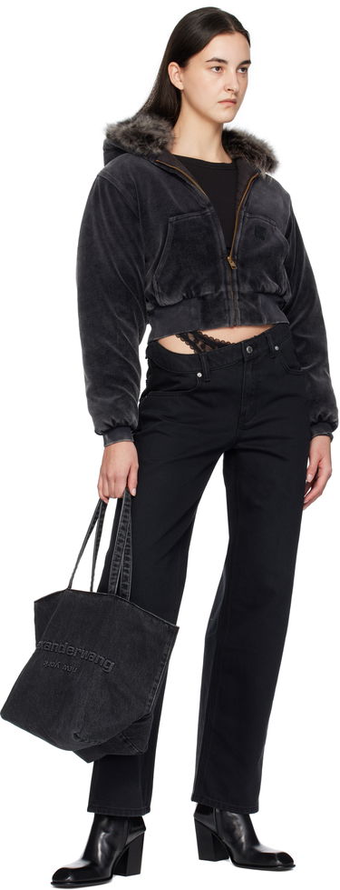 Mulepose Alexander Wang Alexander Wang Punch Denim Tote Sort | 20125T30T, 3