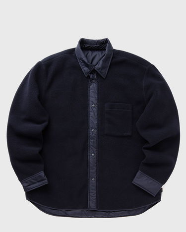 Skjorte NORSE PROJECTS Ulrik Reversible Fleece Overshirt Sort | N50-0250-7004, 0