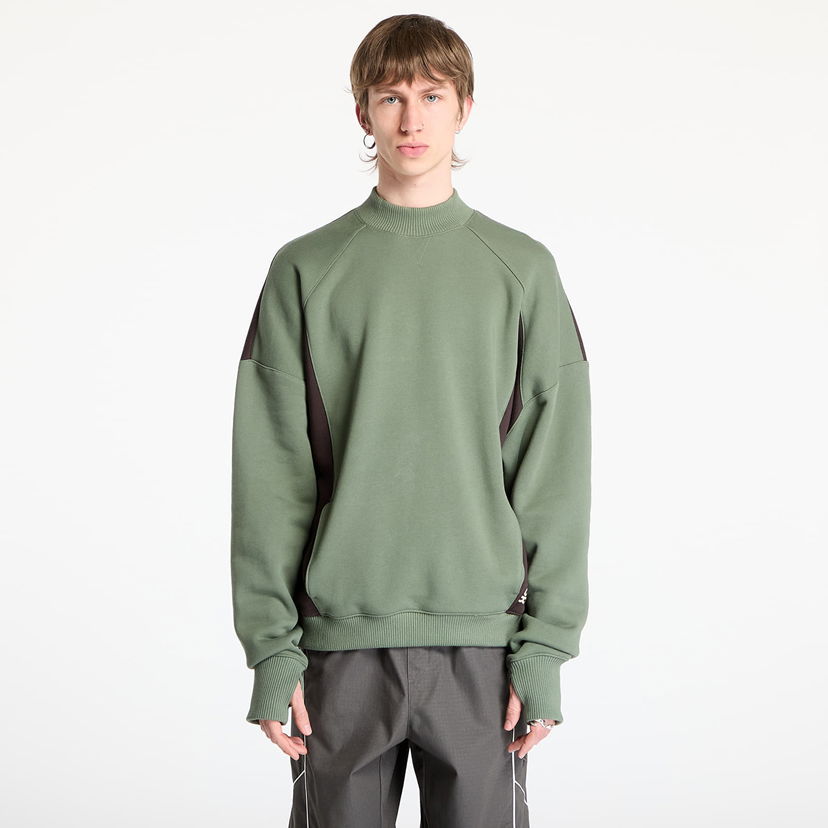 Sweater Reebok French Terry Crewneck Sweatshirt Grøn | RMBA00BC99JER0015460