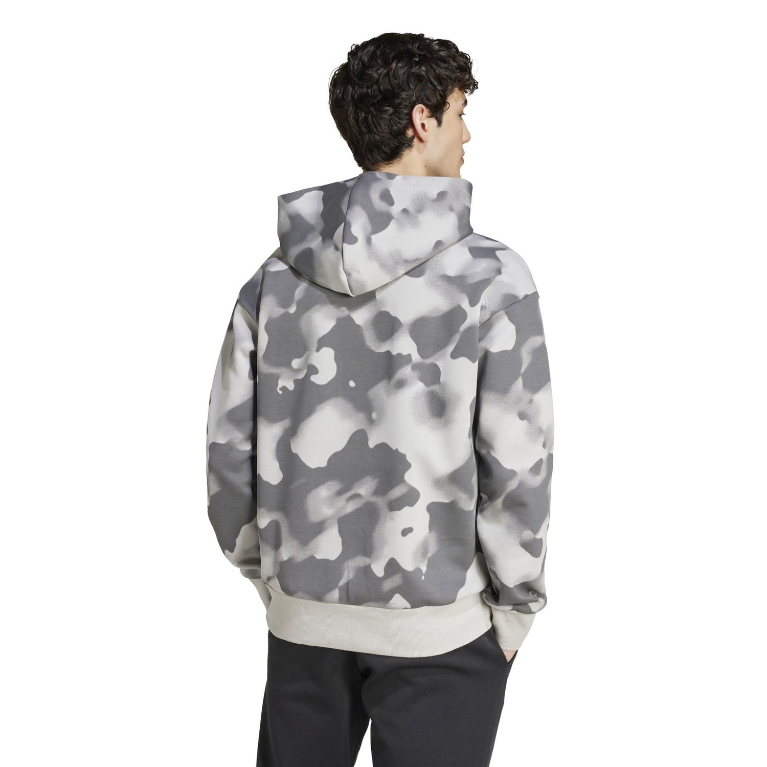 Sweatshirt adidas Performance Camo Print Hoodie Grå | IW8603, 1