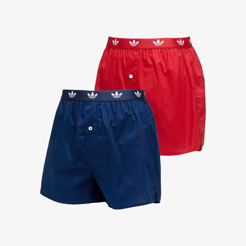 Boksere adidas Originals Woven Boxer Shorts, 2-Pack Flerfarvet | 4AR007-904