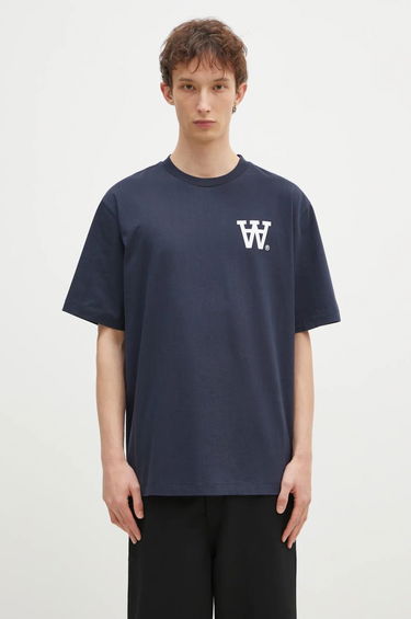 T-shirt WOOD WOOD Wood Wood Asa Not To Be Trusted T-Shirt Mørkeblå | 10325706.2222, 0