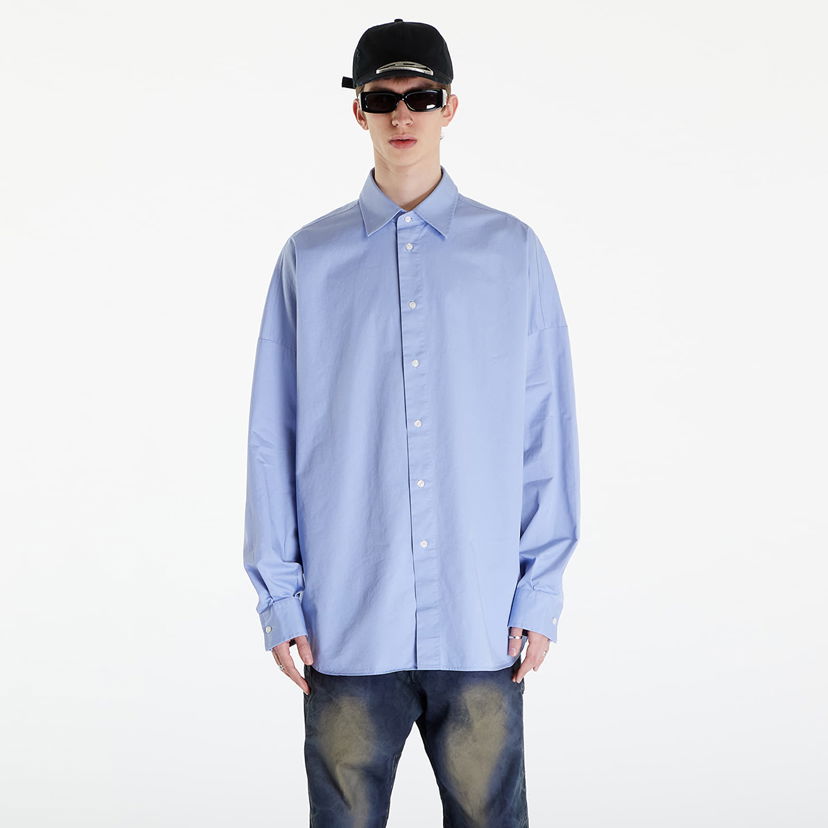 Skjorte Diesel S-Limo-Logo Shirt Blue Blå | A08497_0AIAU Blue