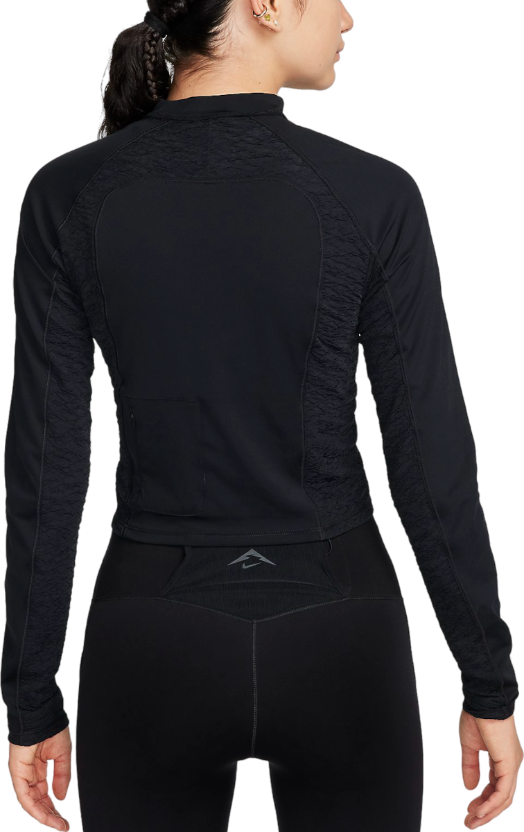 T-shirt Nike TRAIL DF LS TOP Sort | fn4706-010, 1