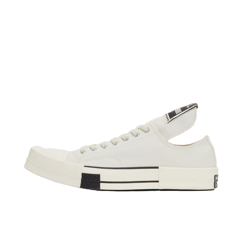 Sneakers og sko Rick Owens Rick Owens DRKSHDW TurboDrk Chuck 70 Low Hvid | DC02AX766 CTDR1
