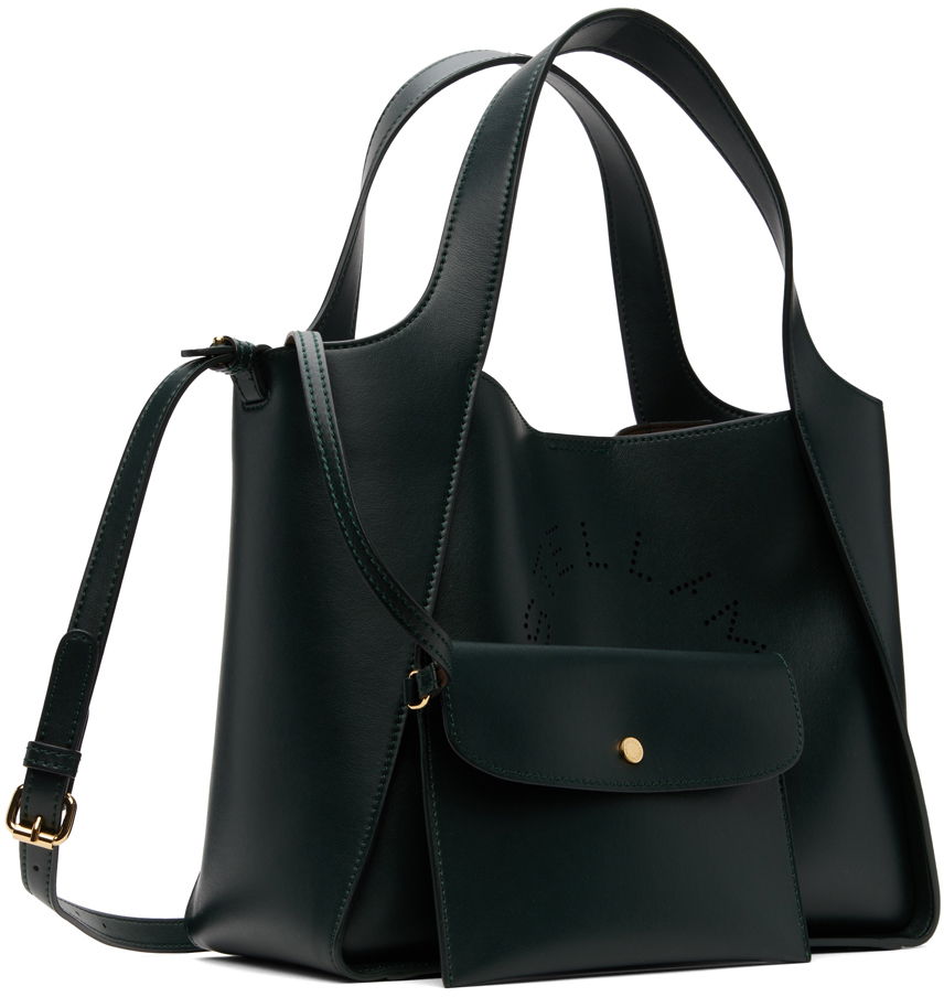 Mulepose Stella McCartney Designer Logo Tote Bag Grøn | 513860W8542, 1