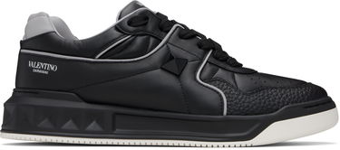 Sneakers og sko Valentino Valentino Garavani One Stud Low-Top Nappa Sort | 7Y2S0E71NWN, 0