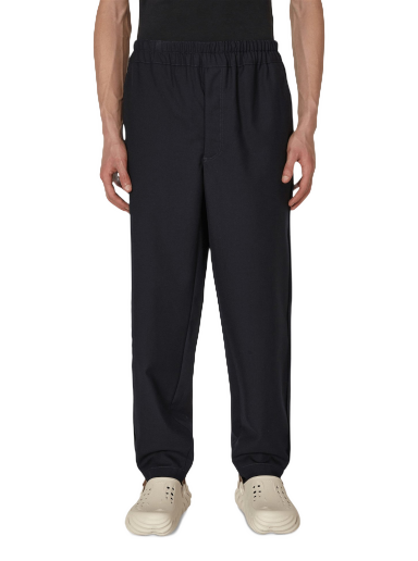 Bukser Comme des Garçons Wool Gabardine Trousers Mørkeblå | FJ-P008-W22 2