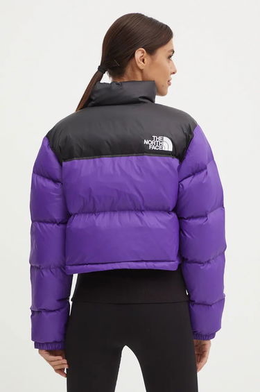 Puffer jakke The North Face W NUPTSE SHORT JACKET Lilla | NF0A5GGES961, 2