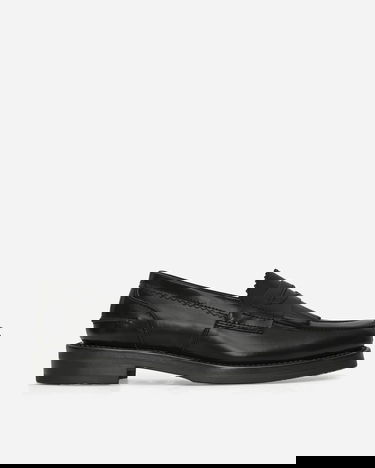 Sneakers og sko OUR LEGACY Black Leather Loafers Sort | M2197LB 001, 0