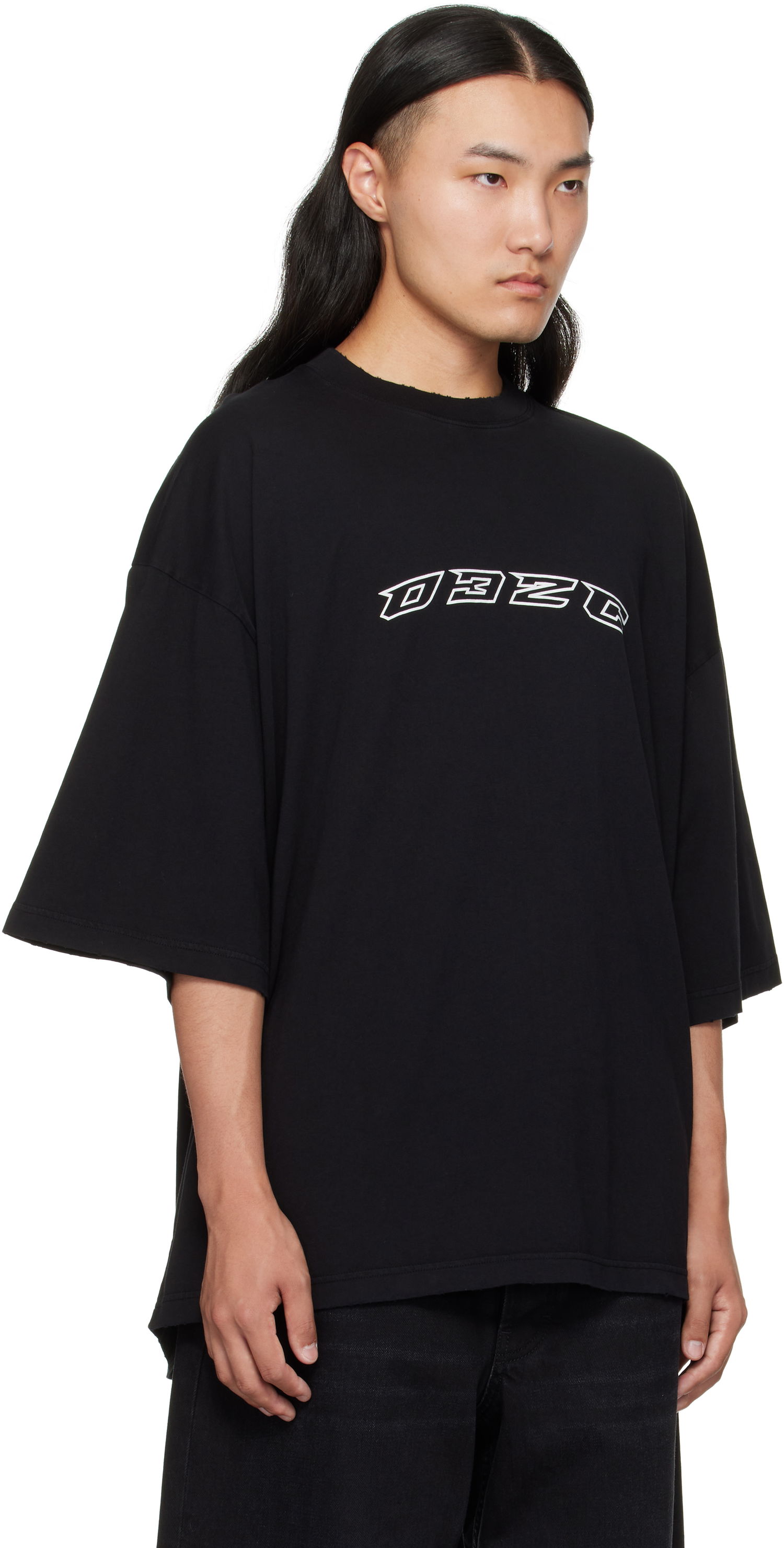 T-shirt 032C 032c Hansel and Gretel Oversized T-Shirt Sort | F25-URC-0152-050, 1